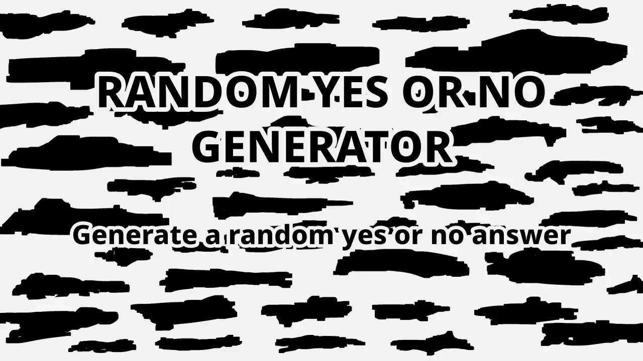 Random Yes or No Generator