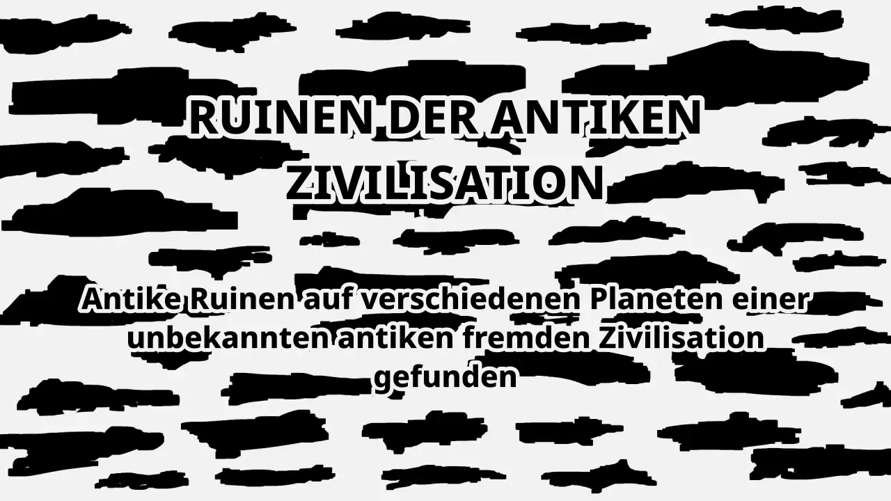 Ruinen der antiken Zivilisation